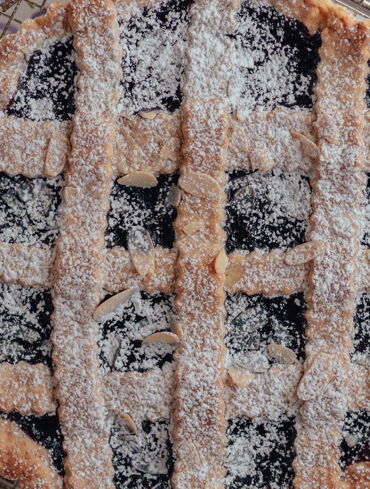Mustikka Crostata - Italialainen Hillopiirakka