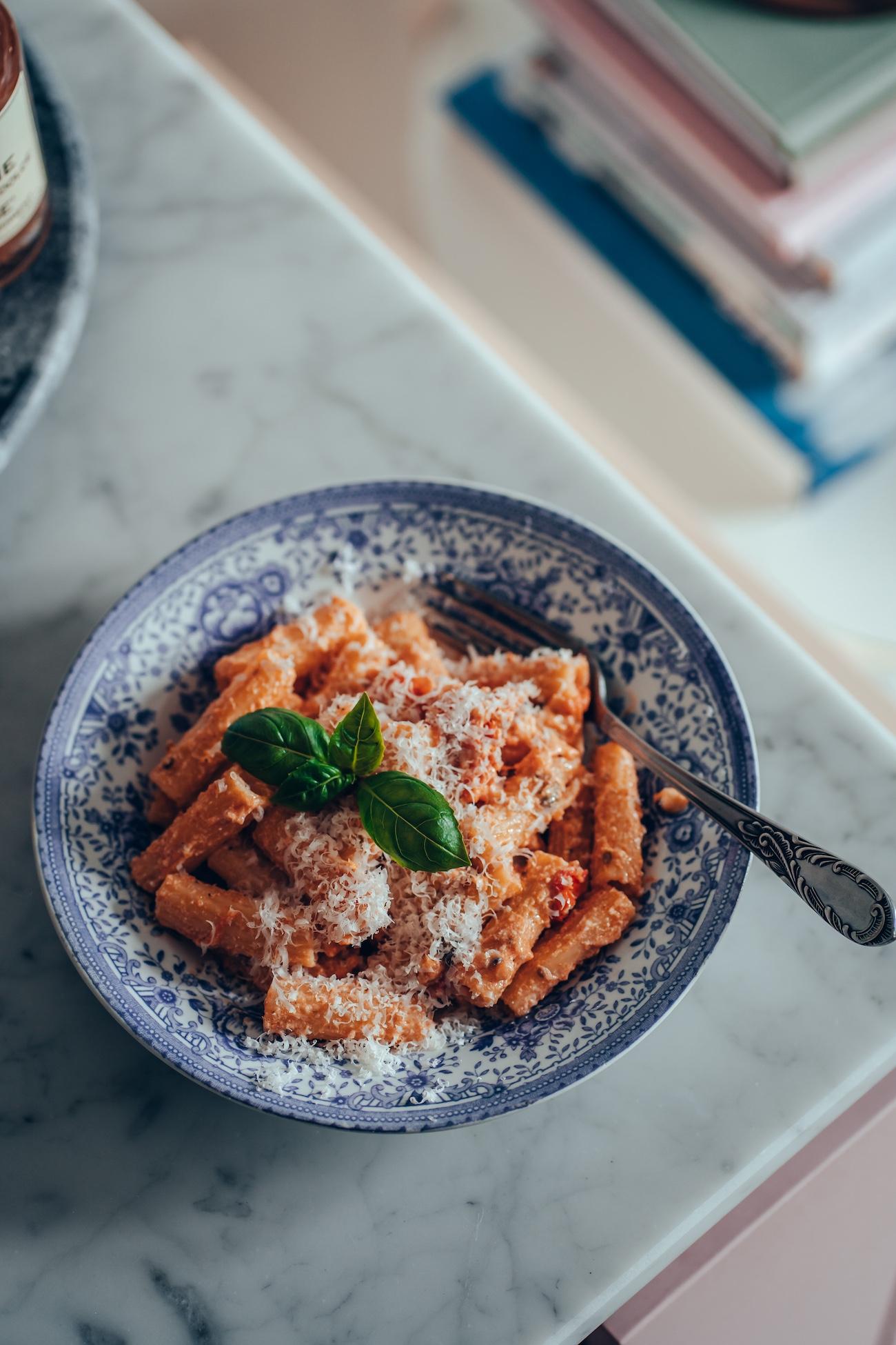 Tomaatti-Ricottapasta