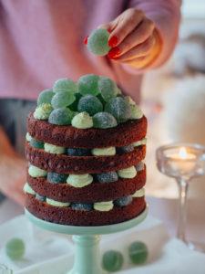 Suklainen Vihreä Kuula-kakku